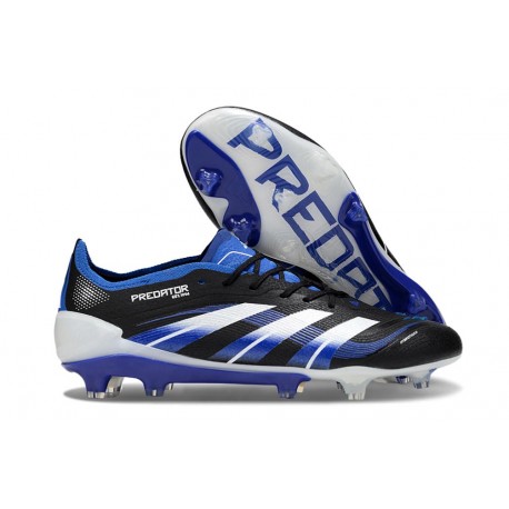 Scarpa da Calcio Adidas Predator Elite FG Nero Blu Bianco