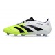 Scarpa da Calcio Adidas Predator Elite FG Bianco Nero Limone Lucido