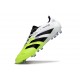 Scarpa da Calcio Adidas Predator Elite FG Bianco Nero Limone Lucido