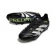 Scarpa da Calcio Adidas Predator Elite FG Nero Bianco Limone Lucido