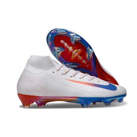 Scarpa da Calcio Nike Mercurial Superfly X Elite FG Bianco Blu Rosso