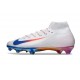 Scarpa da Calcio Nike Mercurial Superfly X Elite FG Bianco Blu Rosso