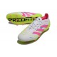 Scarpa da Calcio Adidas Predator Elite FG Bianco Rosa Lucido Limone Lucido