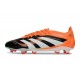 Scarpa da Calcio Adidas Predator Elite FG Nero Bianco Arancione