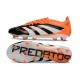 Scarpa da Calcio Adidas Predator Elite FG Nero Bianco Arancione