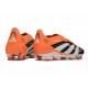 Scarpa da Calcio Adidas Predator Elite FG Nero Bianco Arancione