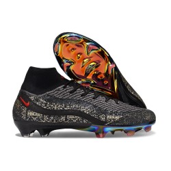 Scarpa da Calcio Nike Mercurial Superfly X Elite FG AM95 Nero