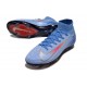 Scarpa da Calcio Nike Mercurial Superfly X Elite FG Blu Rosso