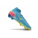 Scarpa da Calcio Nike Mercurial Superfly X Elite FG Blu Giallo