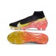 Scarpa da Calcio Nike Mercurial Superfly X Elite FG Nero Giallo Arancione