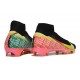 Scarpa da Calcio Nike Mercurial Superfly X Elite FG Nero Giallo Arancione