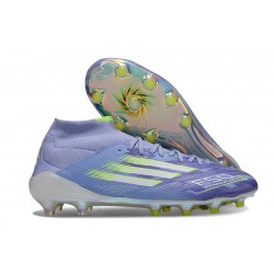 adidas F50 Elite Mid FG Viola Tone Limone Lucido Viola Rush