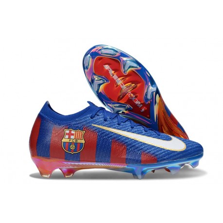 Nike Zoom Mercurial Vapor 16 Elite FG Barcelona Blu Bianco Rosso