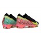 Nike Zoom Mercurial Vapor 16 Elite FG X VINI JR Nero Dynamic Giallo Verde Spark Brt Cremisi