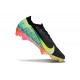 Nike Zoom Mercurial Vapor 16 Elite FG X VINI JR Nero Dynamic Giallo Verde Spark Brt Cremisi