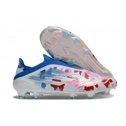 adidas Scarpa da Calcio F50 Elite LL FG Bianco Blu Rosa