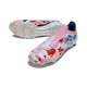adidas Scarpa da Calcio F50 Elite LL FG Bianco Blu Rosa