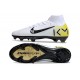 Scarpa da Calcio Nike Mercurial Superfly X Elite FG KM Bianco Nero Giallo