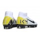 Scarpa da Calcio Nike Mercurial Superfly X Elite FG KM Bianco Nero Giallo