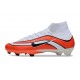 Scarpa da Calcio Nike Mercurial Superfly X Elite FG Rosso Bianco Nero