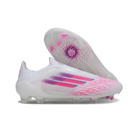 adidas Scarpa da Calcio F50 Elite LL FG Bianco Rosa
