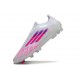 adidas Scarpa da Calcio F50 Elite LL FG Bianco Rosa