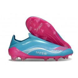 adidas Scarpa da Calcio F50 Elite LL FG Blu Rosa