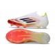 adidas Scarpa da Calcio F50 Elite LL FG Bianco Nero Rosso