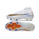 Scarpa da Calcio Nike Mercurial Superfly X Elite FG Bianco Blu Oro