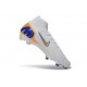 Scarpa da Calcio Nike Mercurial Superfly X Elite FG Bianco Blu Oro