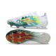 Scarpa adidas F50 Elite FG Bianco Verde Oro