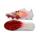 Scarpa adidas F50 Elite FG Bianco Rosso Oro