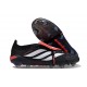 adidas Predator 26 Elite Fold-over Tongue FG Nero Bianco Rosso