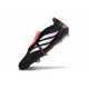 adidas Predator 26 Elite Fold-over Tongue FG Nero Bianco Rosso