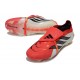 adidas Predator 26 Elite Fold-over Tongue FG Rosso Bianco Nero