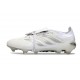 adidas Predator 26 Elite Fold-over Tongue FG Bianco Argento
