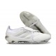 adidas Predator 26 Elite Fold-over Tongue FG Bianco Argento