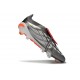 adidas Predator 26 Elite Fold-over Tongue FG Ferro Metallizzato Zero Metallico Rosso Lucido