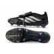 adidas Predator 26 Elite Fold-over Tongue FG Nero Argento
