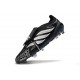 adidas Predator 26 Elite Fold-over Tongue FG Nero Argento