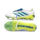 adidas Predator 26 Elite Fold-over Tongue FG Bianco Blu Giallo
