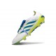 adidas Predator 26 Elite Fold-over Tongue FG Bianco Blu Giallo