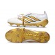 adidas Predator 26 Elite Fold-over Tongue FG Bianco Oro