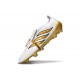 adidas Predator 26 Elite Fold-over Tongue FG Bianco Oro
