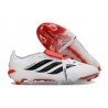 adidas Predator 26 Elite Fold-over Tongue FG Bianco Nero Rosso