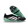 adidas Predator 26 Elite Fold-over Tongue FG Nero Bianco Verde