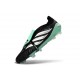 adidas Predator 26 Elite Fold-over Tongue FG Nero Bianco Verde