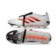 adidas Predator 26 Elite Fold-over Tongue FG Bianco Rosso