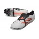 adidas Predator 26 Elite Fold-over Tongue FG Bianco Rosso
