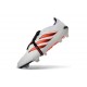 adidas Predator 26 Elite Fold-over Tongue FG Bianco Rosso